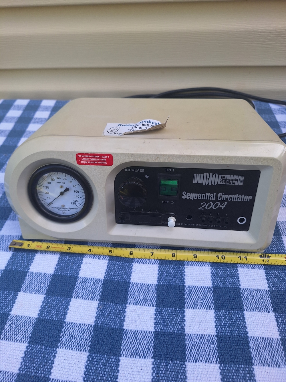 BIO Compression Systems SC-2004 Sequential Circulator – Tested Working - Picture 7 of 8